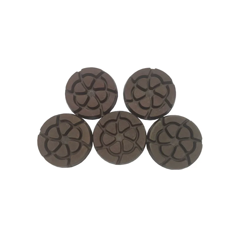 High Working Efficiency Floor 10mm Wet Dry Use Resin Polishing Pad Diamond Granite Polishing Pads