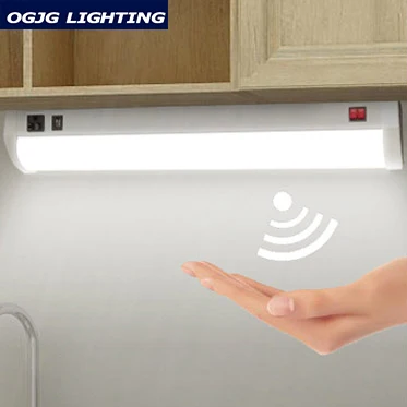 OGJG aluminum motion sensor kitchen cabinet lighting closet wardrobe light 6w 10w 15w commercial led linear fixture fixtures