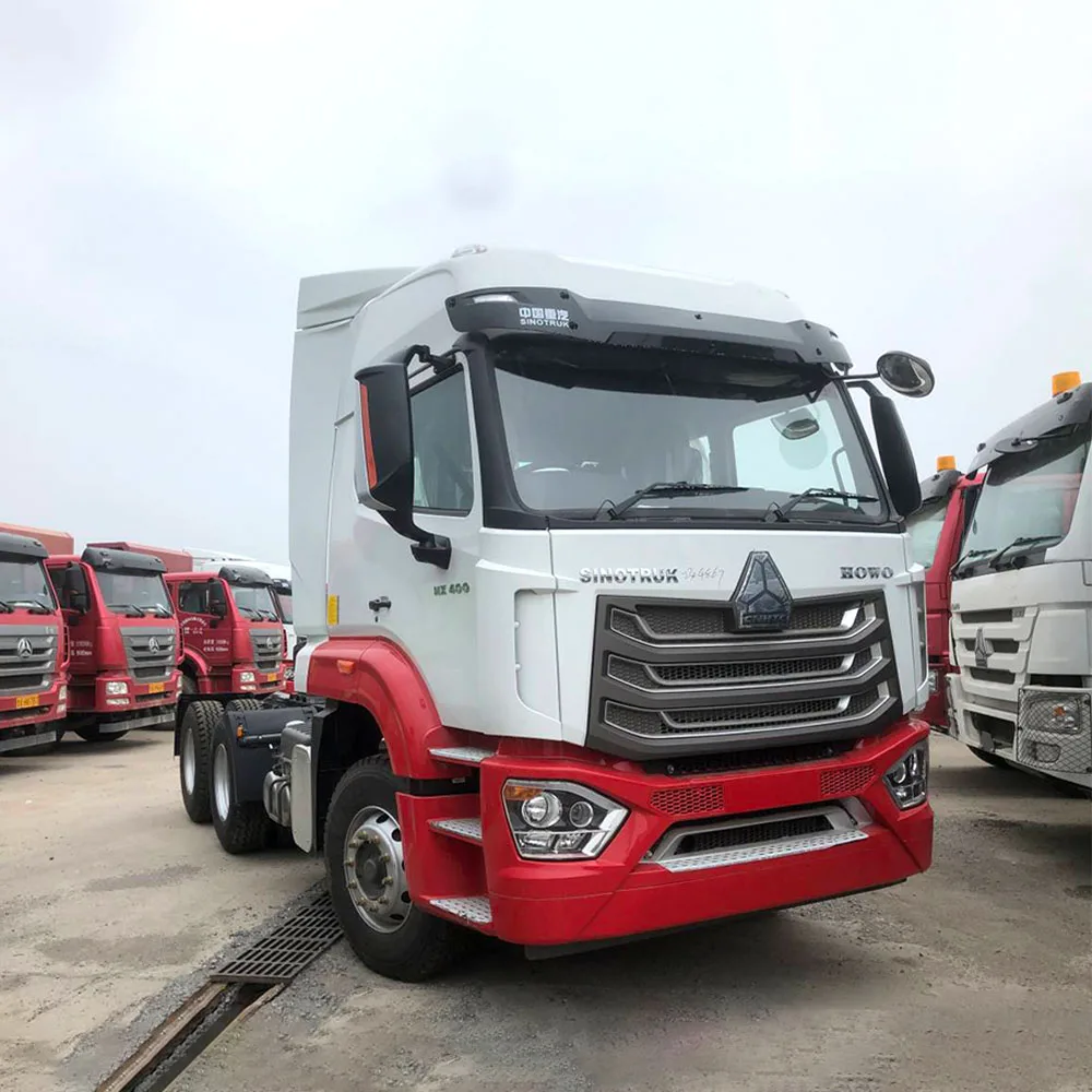 Howo 6x4 Tractor Horse Trucks 2016-2021 Year Used Sinotruk LHD RHD Long Distance Transport 371 380 400 HP Tow Trailer Truck Head