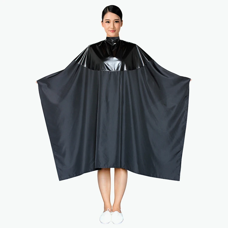 Накидки для волос с индивидуальным логотипом, накидки для стрижки волос с принтом зонта, простые товары для парикмахерской, Парикмахерская накидка