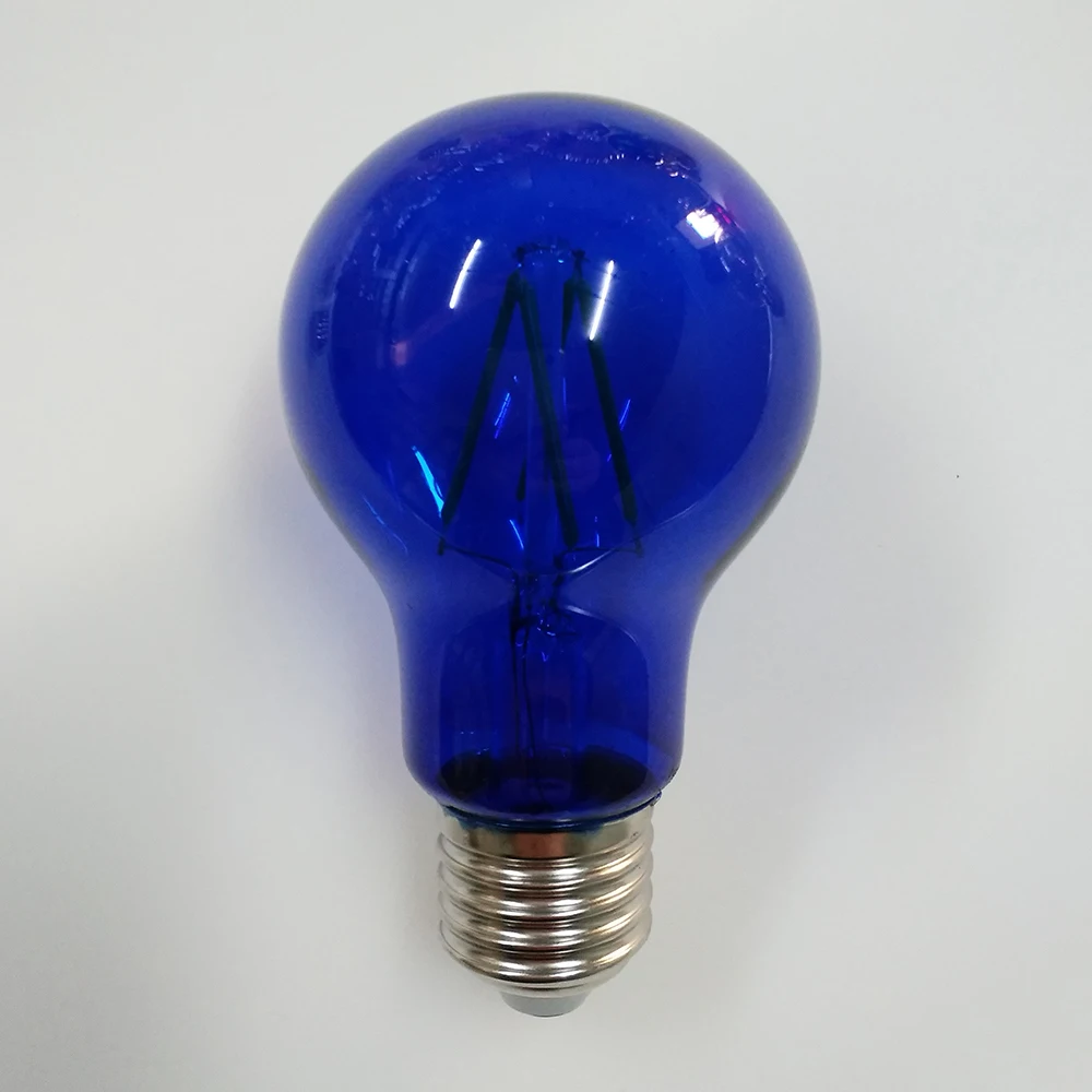 
Eslas A60 A19 Holiday LED light Blue Color LED Bulb 220-240V E27 for Christmas Halloween New Year Celebration 