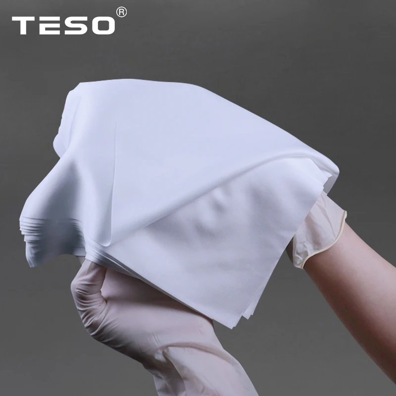 Dust-Free Clean Room Wipes 6*6 Cleanroom Wiper for Industrial Room Cleaning