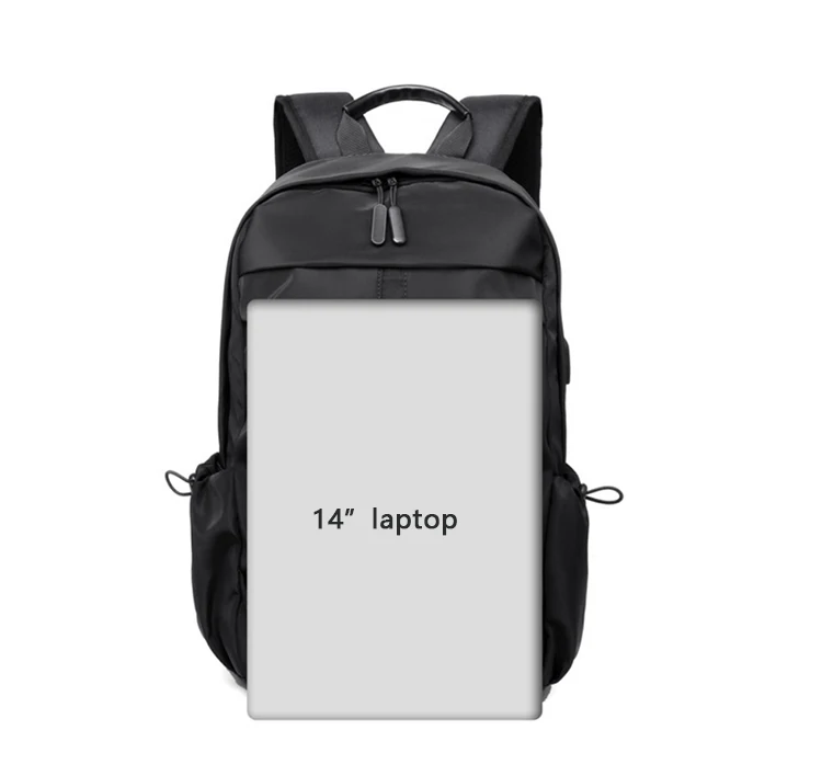 Men Lightweight Packable Backpack Travel Hiking Daypack Business Casual Computer Bag USB Charging Waterproof Backpack