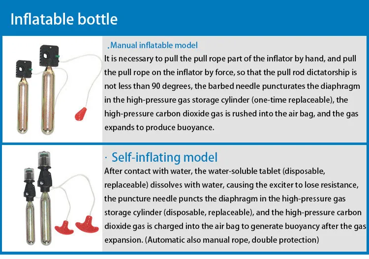 Custom Logo Jacket For Adult Rescue Light Kayaking Jet Ski Saver Type 1 Jackets Used Co2 100n Valve Baby Life Vest