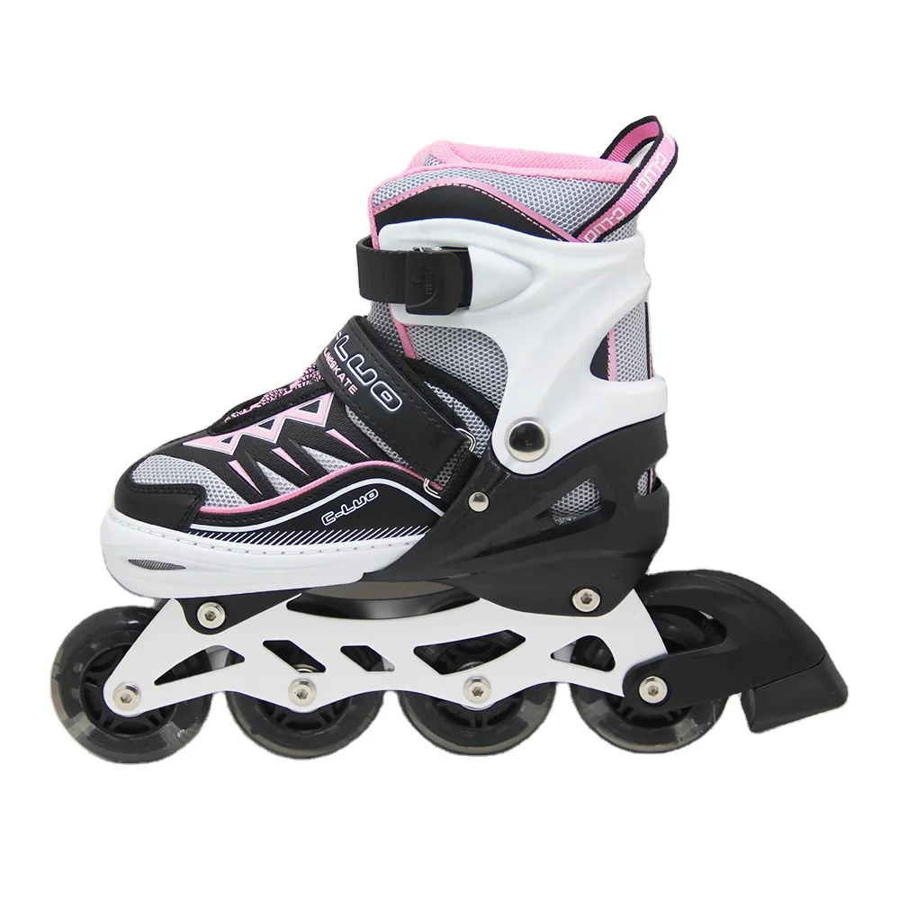 Buy cheap price quad four wheel inline shoes roller skate for kids