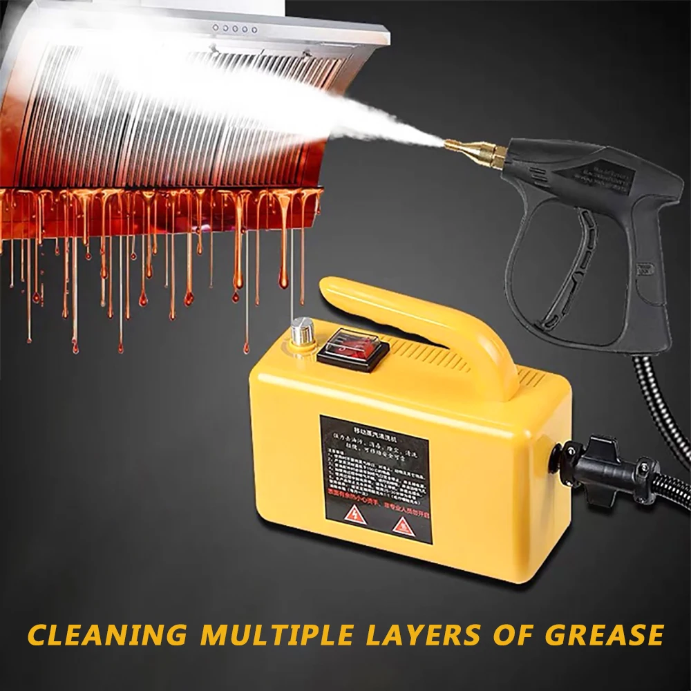 Household Portable Handheld High Pressure 2600W Steam Cleaner 3.5Bar Machine for Cleaning Kitchen Bathroom Grout Tile