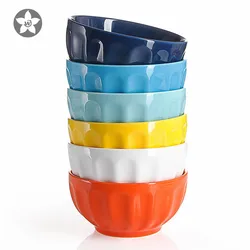 Лидер продаж Amazon, керамическая чаша, разноцветная керамическая чаша 5,5 дюйма