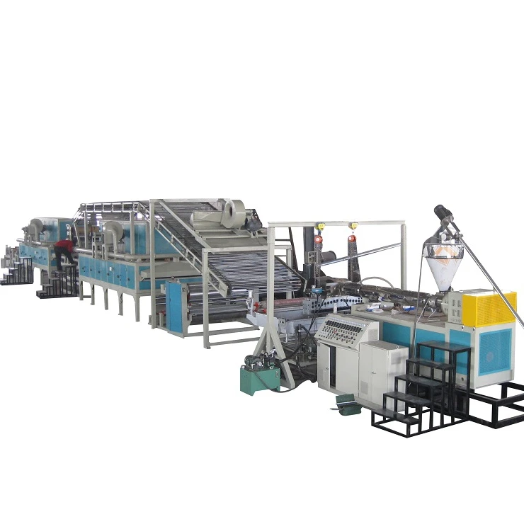 PVC flooring carpet making machine