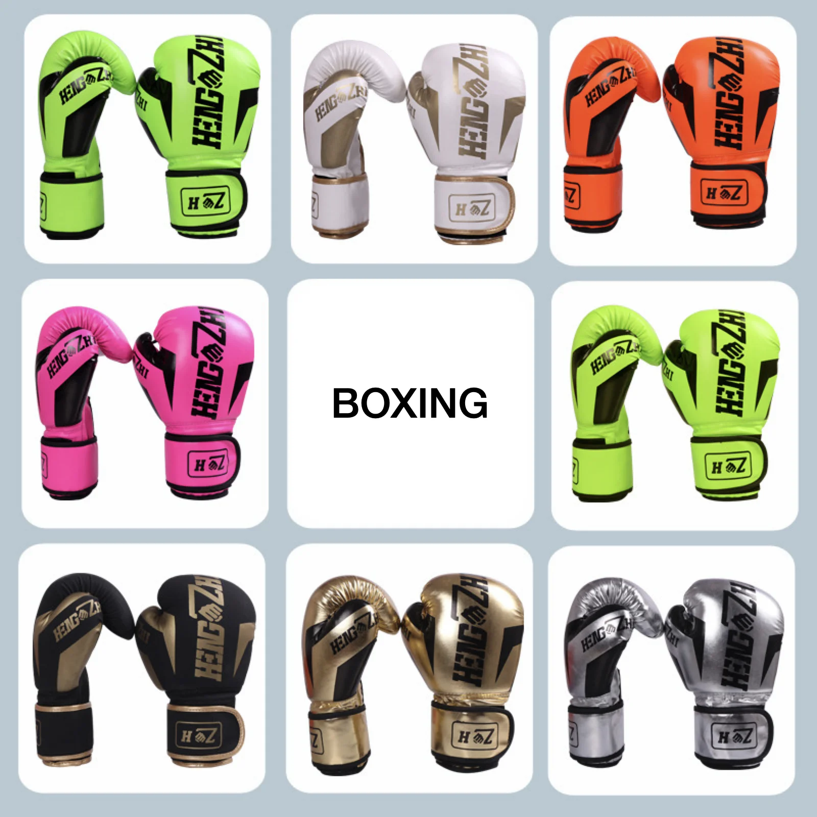 Kick Boxing Gloves for Men Women PU Karate Muay Thai Guantes De Boxeo Free Fight MMA Sanda Training Adults Kids Equipment