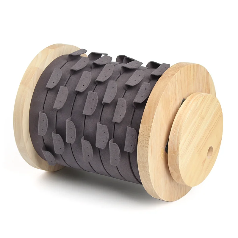 Rotating Countertop Beige Earrings Cabinet Gold And Grey Store Jewelry Acrylic & Gold Displays Showroom Jewelry Display