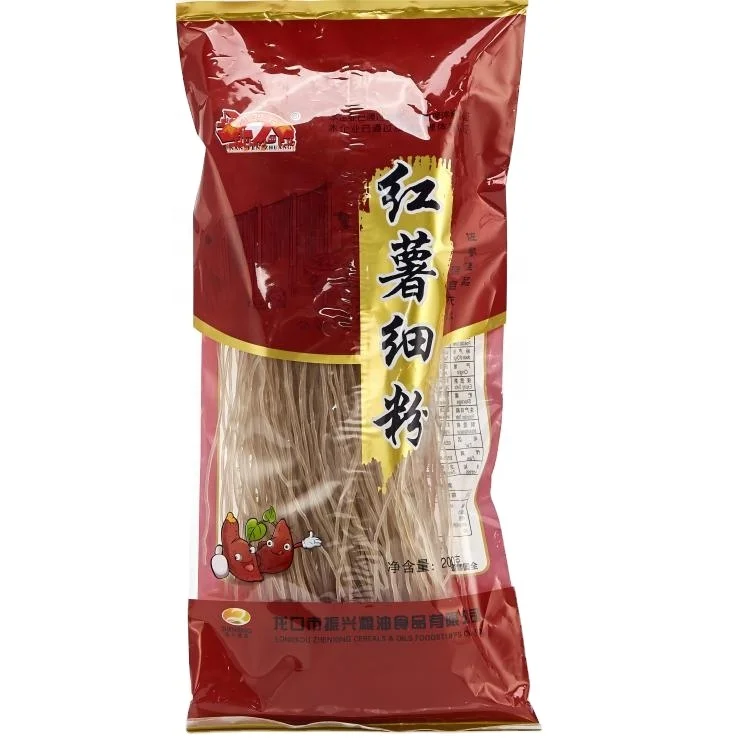 Korea style Traditional sweet potato vermicelli wide