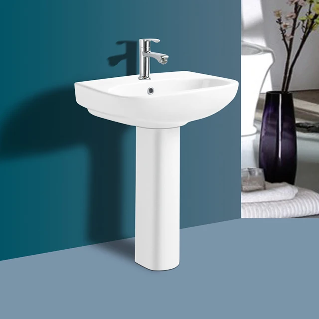 High quality made in china ceramic pedestal basin