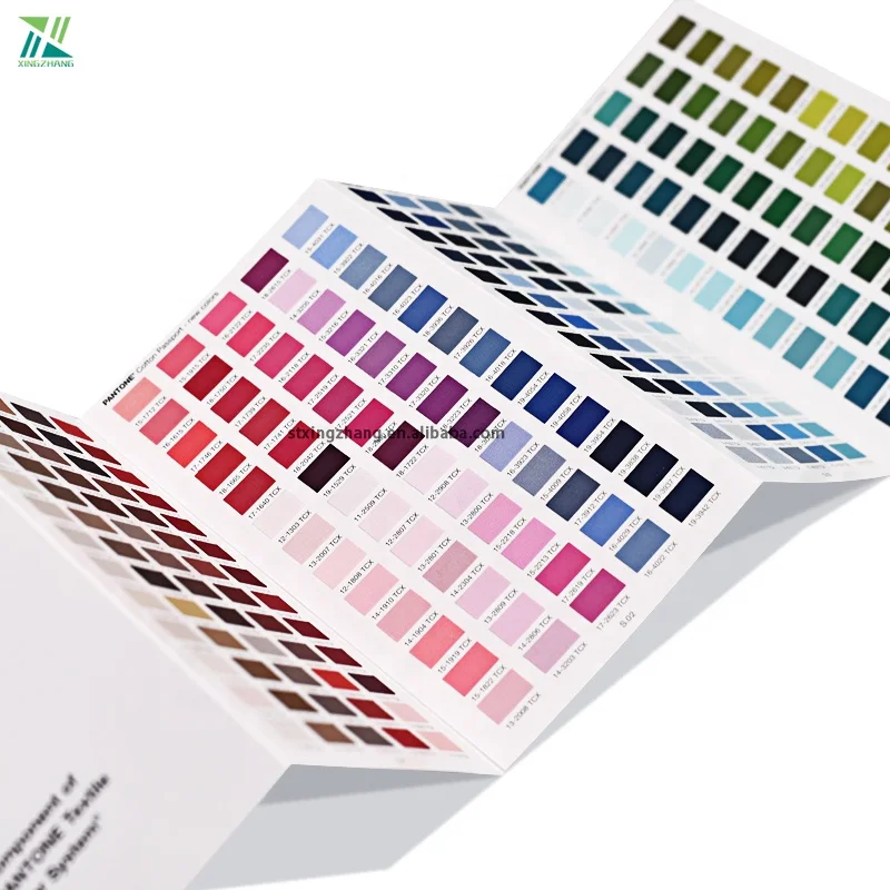 Цветная карточка PANTONE цветная карта FHIC200A Модная хлопковая Обложка для паспорта домашнего интерьера