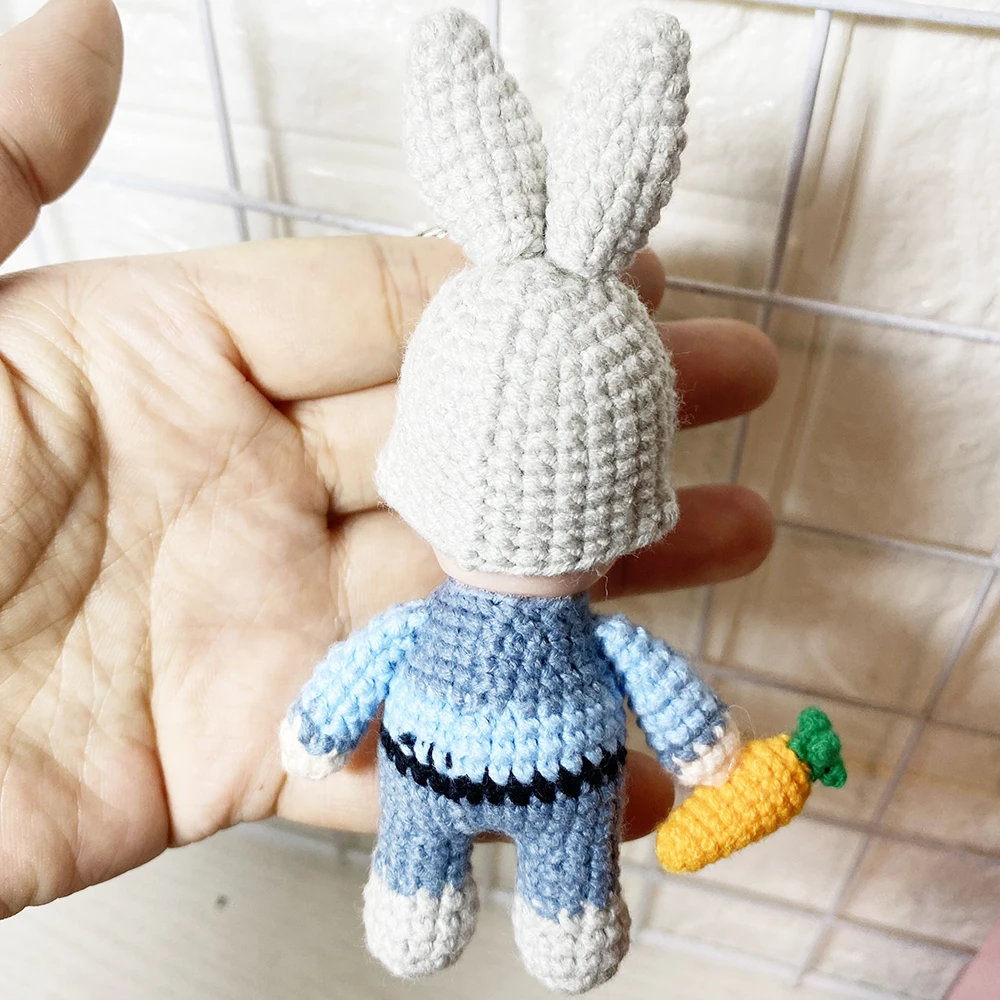 Изготовленная на заказ Детская кукла amigurumi милая вязаная ручной работы для подарков