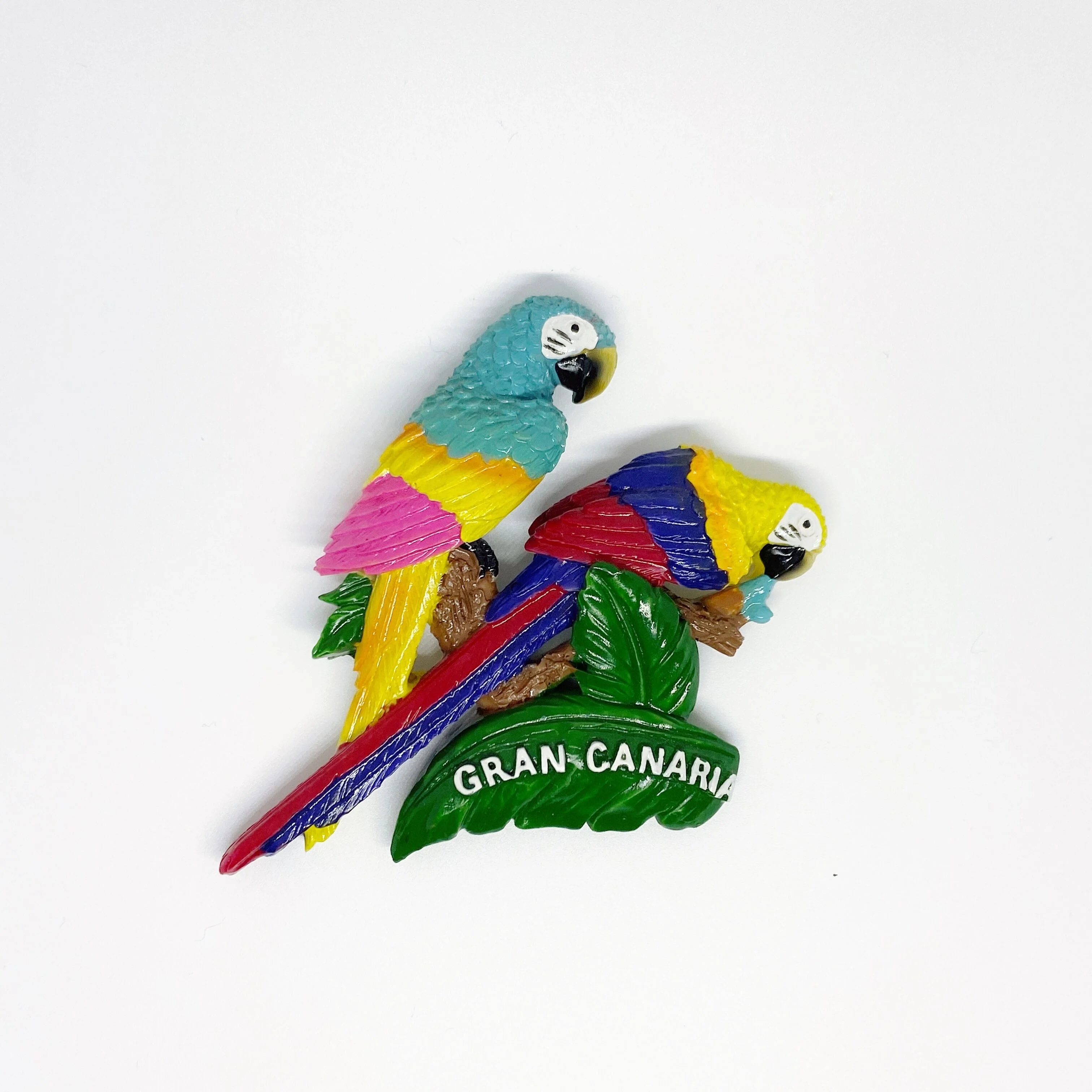 YIWU BaiWen  Manufacturer promotion  Wholesale parrot  fridge magnet souvenir magnets tourist souvenir fridge magnet