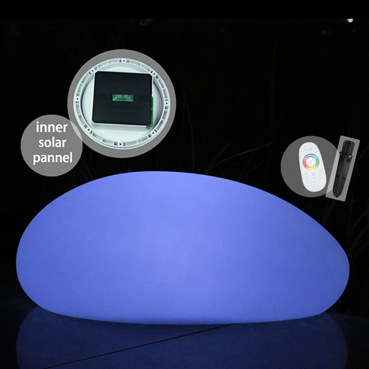 
Cordless Rechargeable Inner Solar Setting Led Lamp Outdoor Color Changing Christmas Lights OEM Custom Led Lamp 