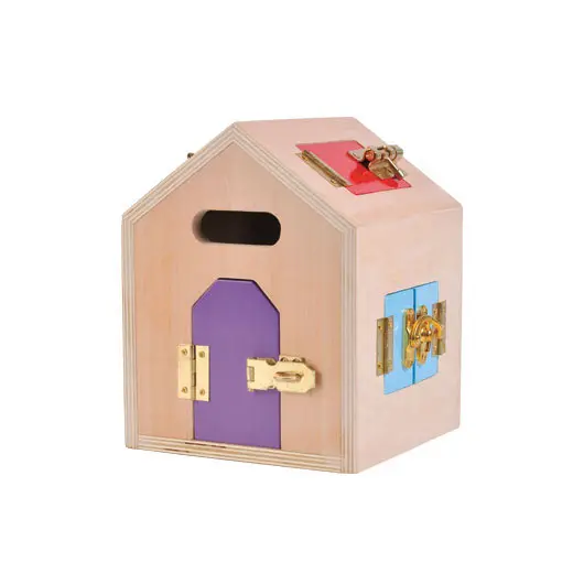 montessori early educational toy for kids open locks