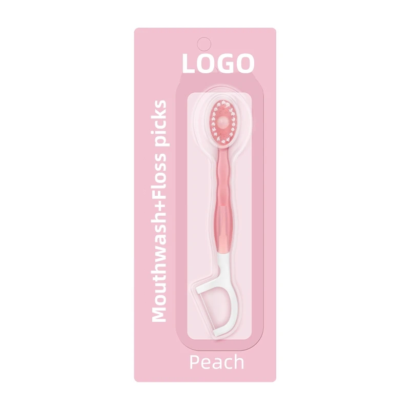 Toothbrush manufacturer private label adult plastic tooth brushes wide head  wheat straw handle toothbrush