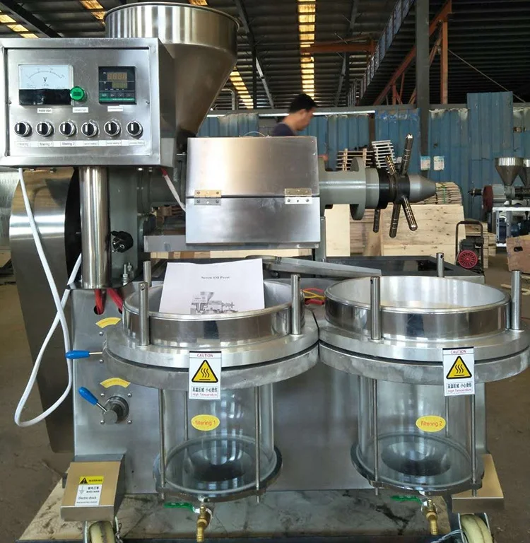 2023 Hot Product Commercial Use Multifunctional Sunflower Oil Press Machine for Seeds Vegetables & Coconuts