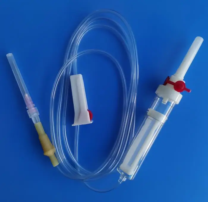 
EO sterile blood giving set blood transfusion set 