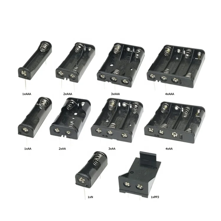 1 slot battery holder 3.7V 18650 battery box smt button battery holder case with PH2.0 connector