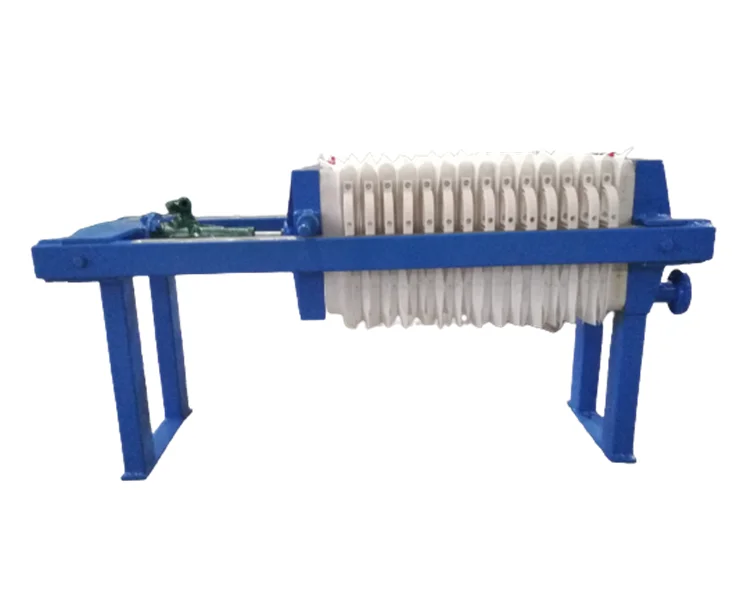 Очистка сточных вод, маленький ручной фильтр-пресс, винтовой домкрат, прессованный фильтр для продажи