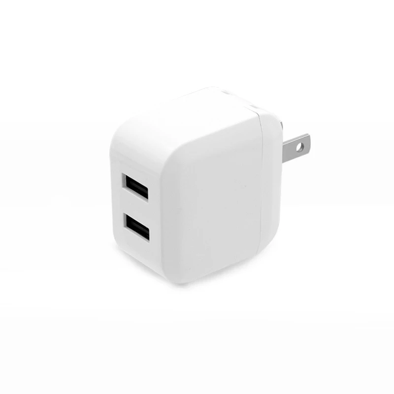 5V 2.4A Phone Charger Block Dual USB Port Wall Charger 2 Port 12W for IPhone Android Phone Charger USB Plug