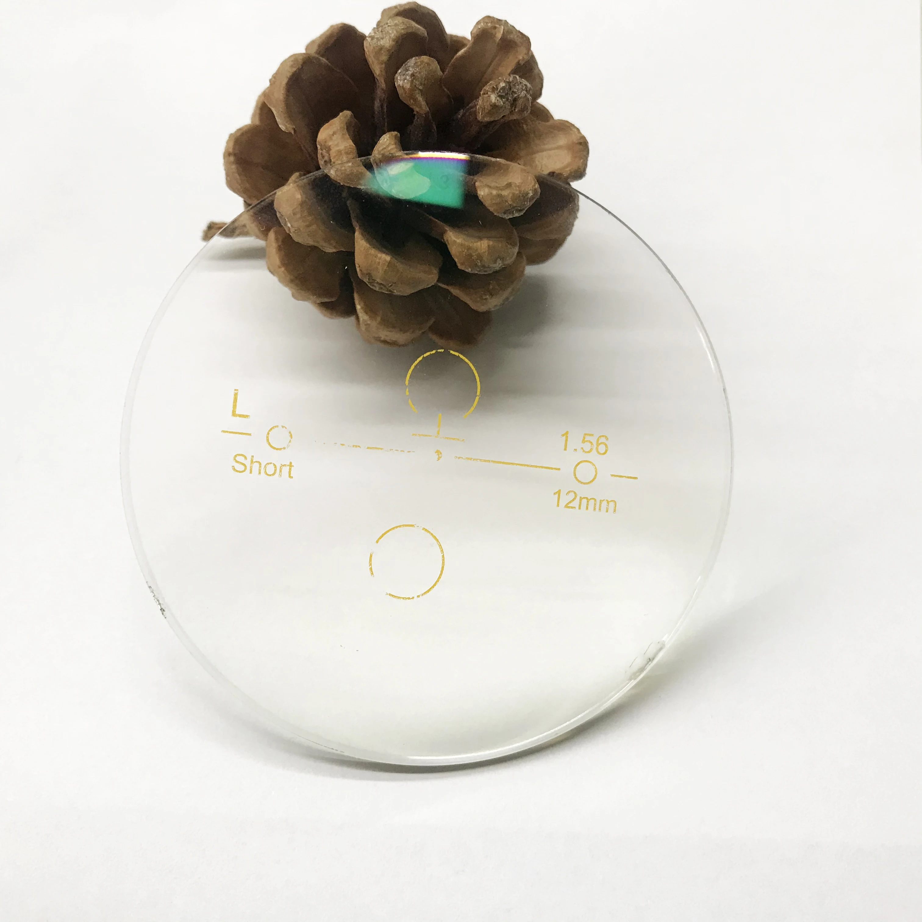 Fase change glasses lens 1.56  photochromic lenses grey/brown ophthalmic lenses