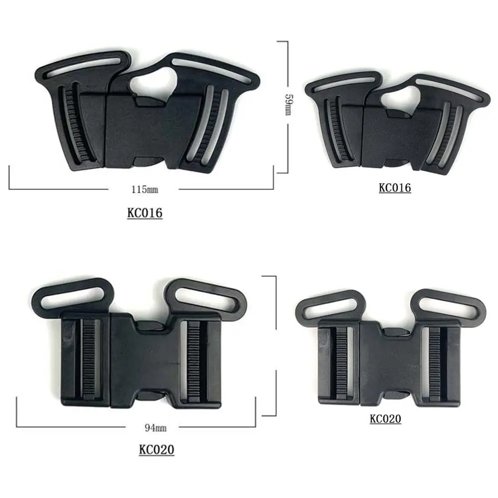 POM быстроразъемной пряжкоймарки 38 мм двойной регулировки безопасности симметричный 4 способа пластиковые пряжки