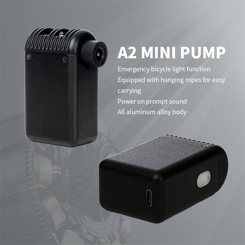 2024 Top Sale A2 A3 A3 Max BL01 QB08 Mini Portable Wireless Cycle Bike Air Compressor Pump Electric Bicycle Air Inflator Pump