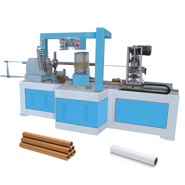 ChuangFeng Automatic  Spiral Coreboard Paper Tube Core Making Winding Forming Machine 2021