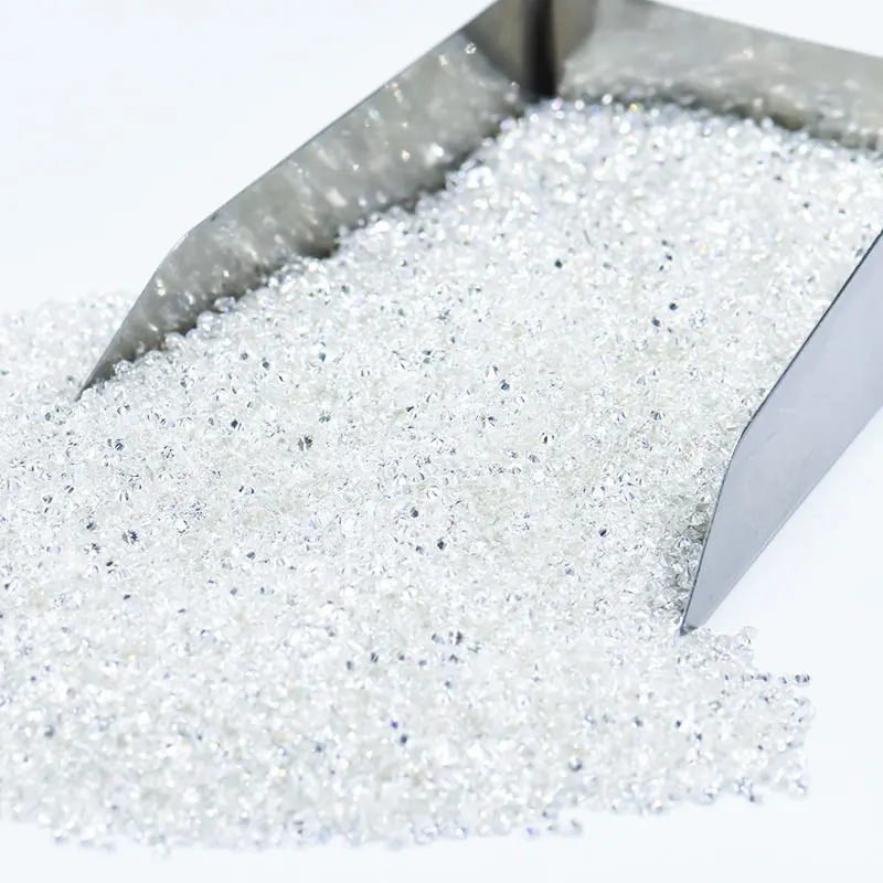 Wholesale Melee Moissanite Diamonds 0.7-2.0mm VVS1 moissanite for Fine Jewelry Making