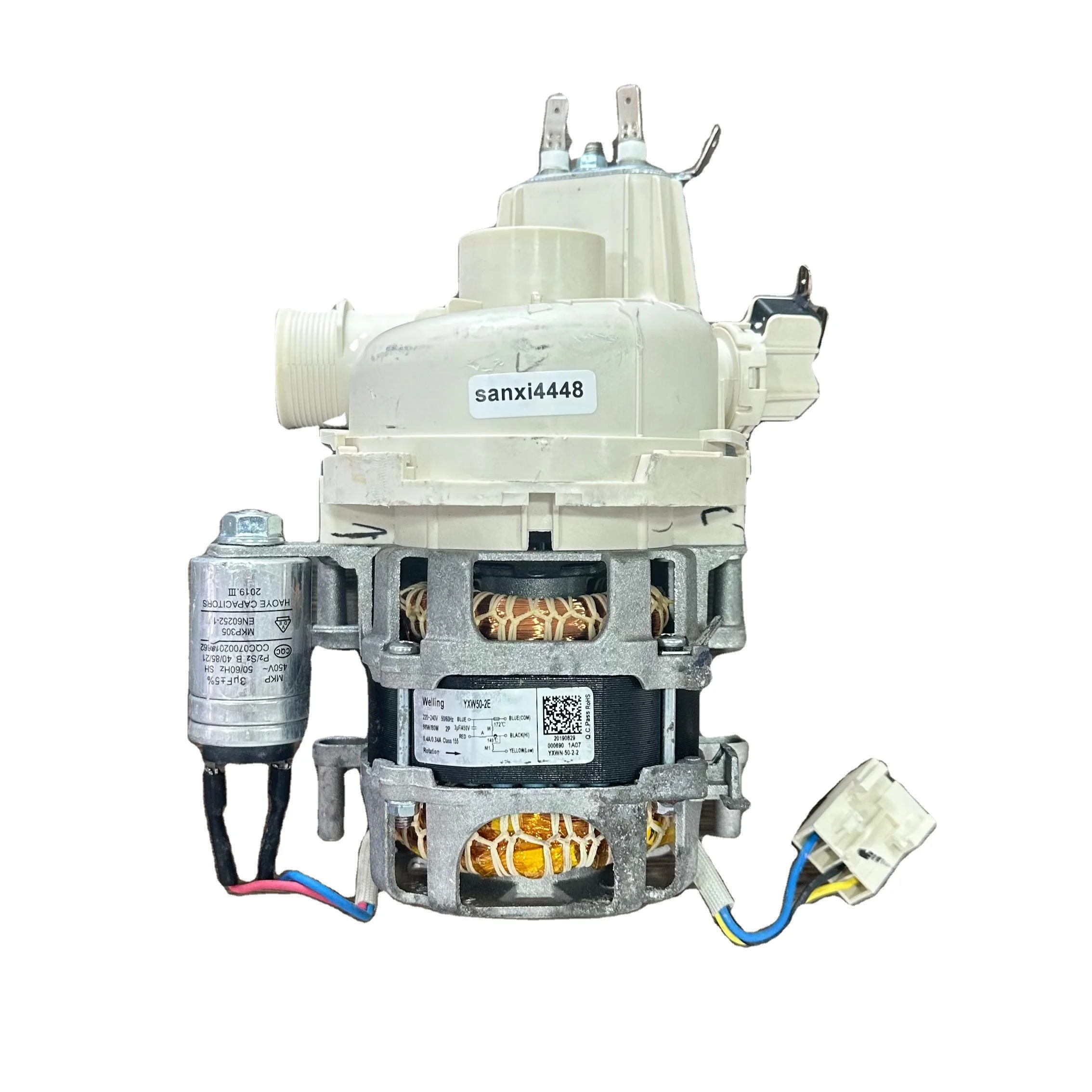 Запчасти для посудомоечной машины Midea plish-WELLING YXW50-2E