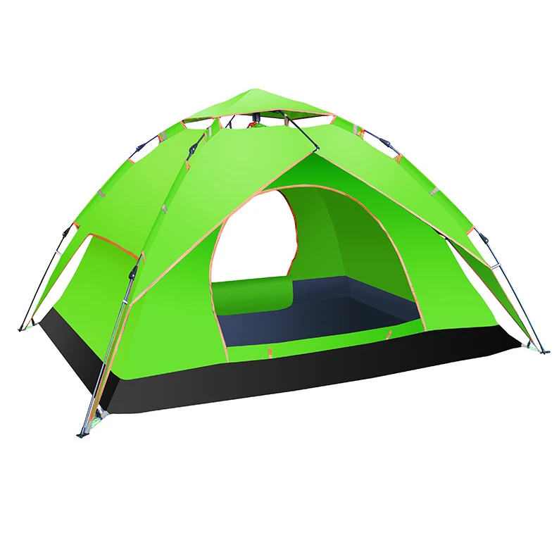 Quick-opening Pop Up Tent automatic outdoor camping tent 3-4 person Waterproof Tents with carry bag