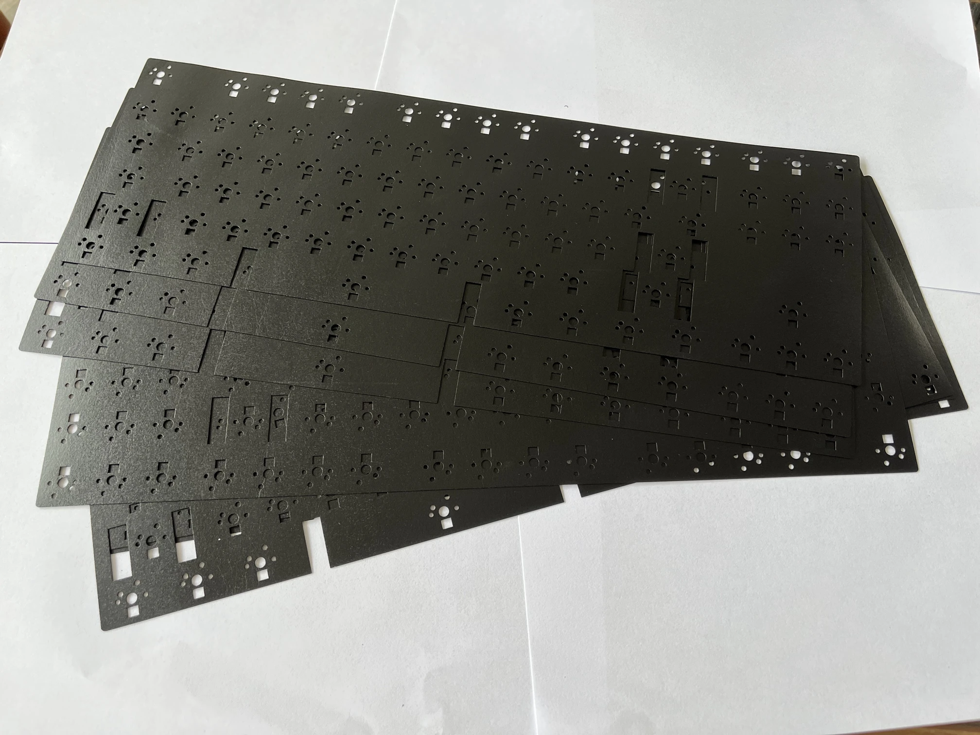 Customized Rogers 4701 foam die cut Foam Gasket Keyboard PCBCushion Pe Keyboard Plate