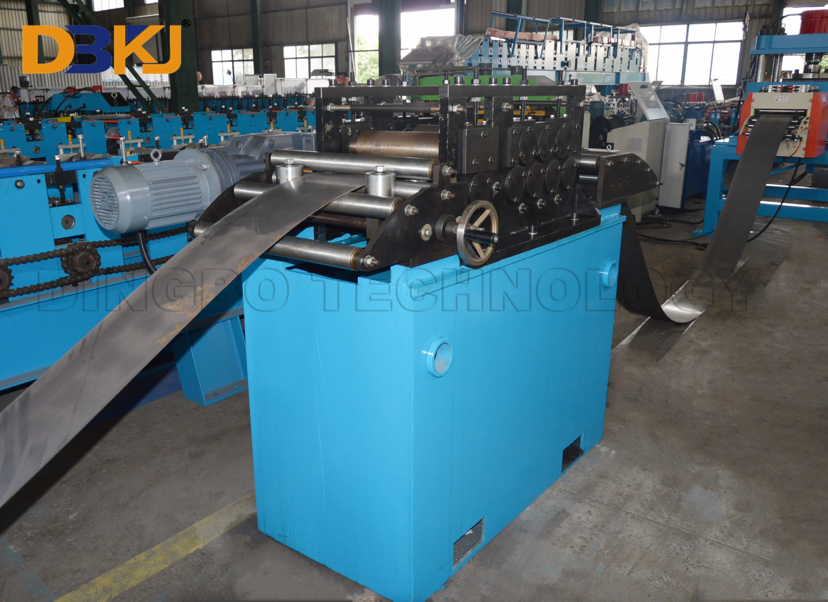 Equipment production of Rack upright roll forming machine Galvanized Racking machine Storage Rack Upright Roll Forming Machine