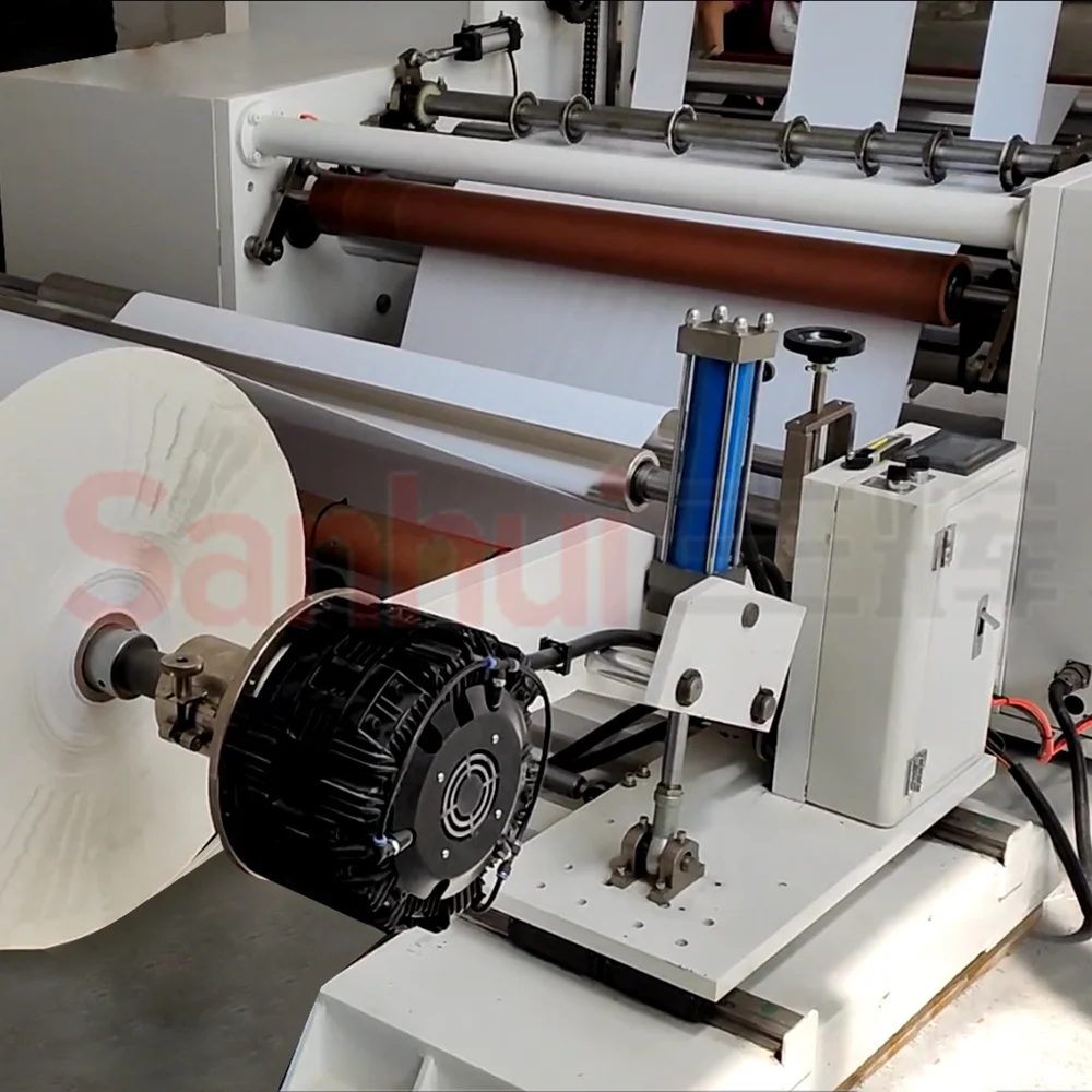 High Productivity Medium speed slitting machine for foil film non woven paper