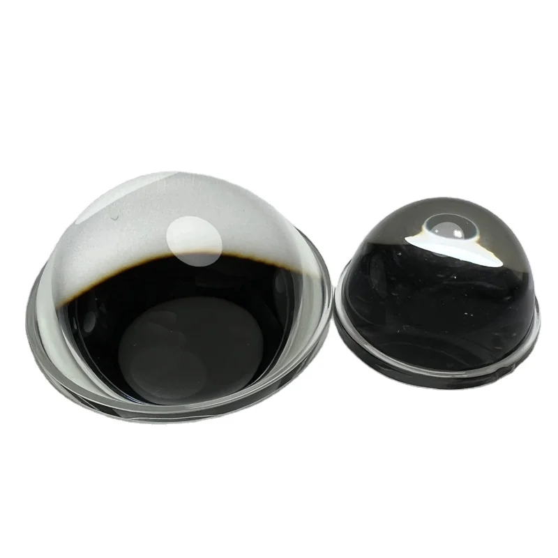 Custom size coated optical glass K9 BK7 sapphire ball hemisphere lens for digital camera laser