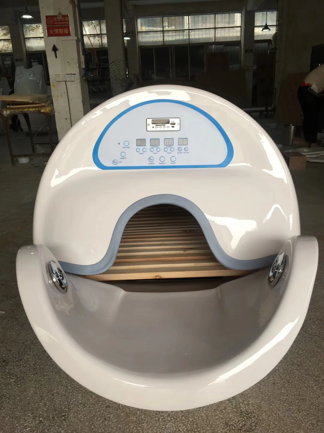 Far infrared therapy machine with ozone sauna spa capsule LK-216A