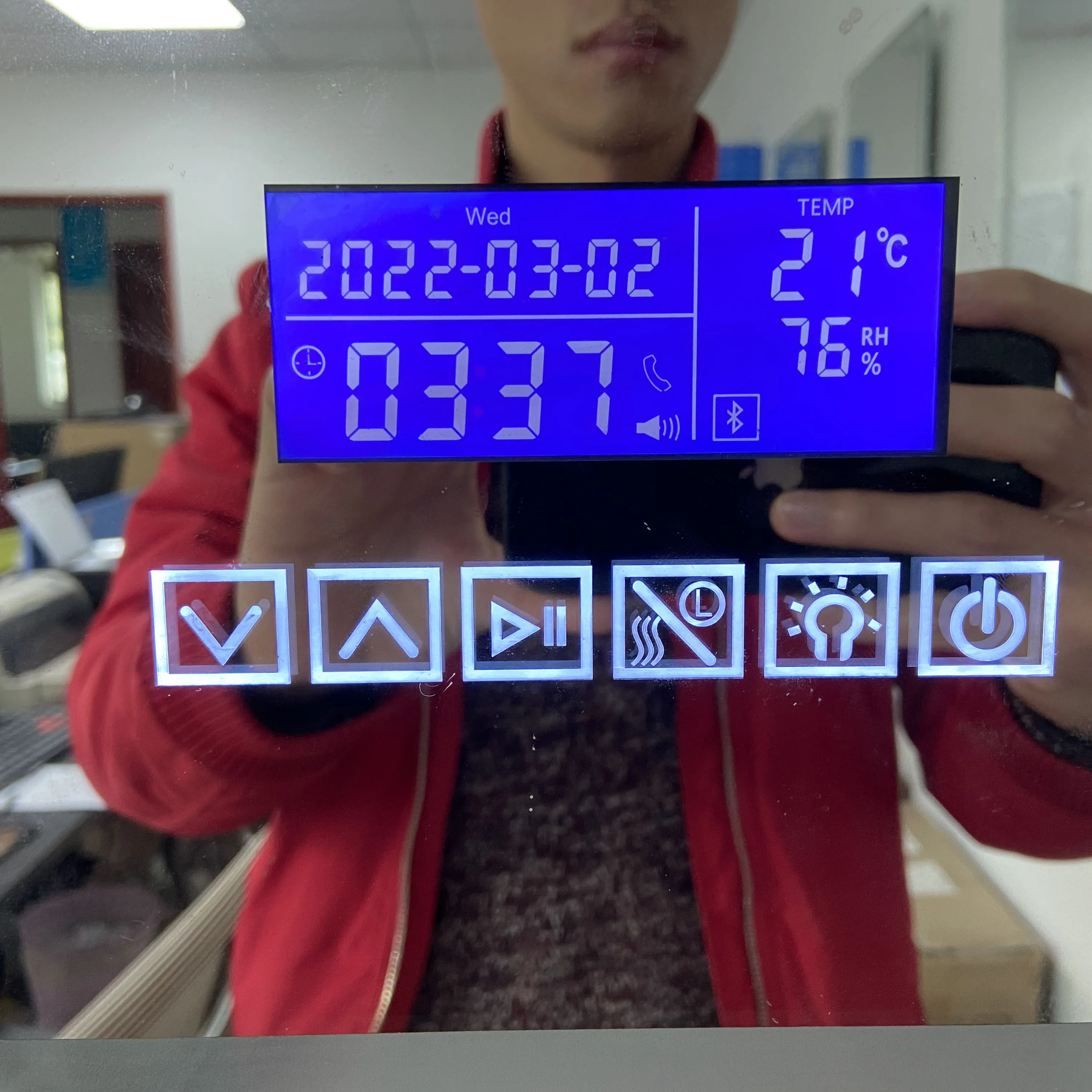 bluetooth controller switch mirror touch sensor switch smart wifi zigbee wall touch switch