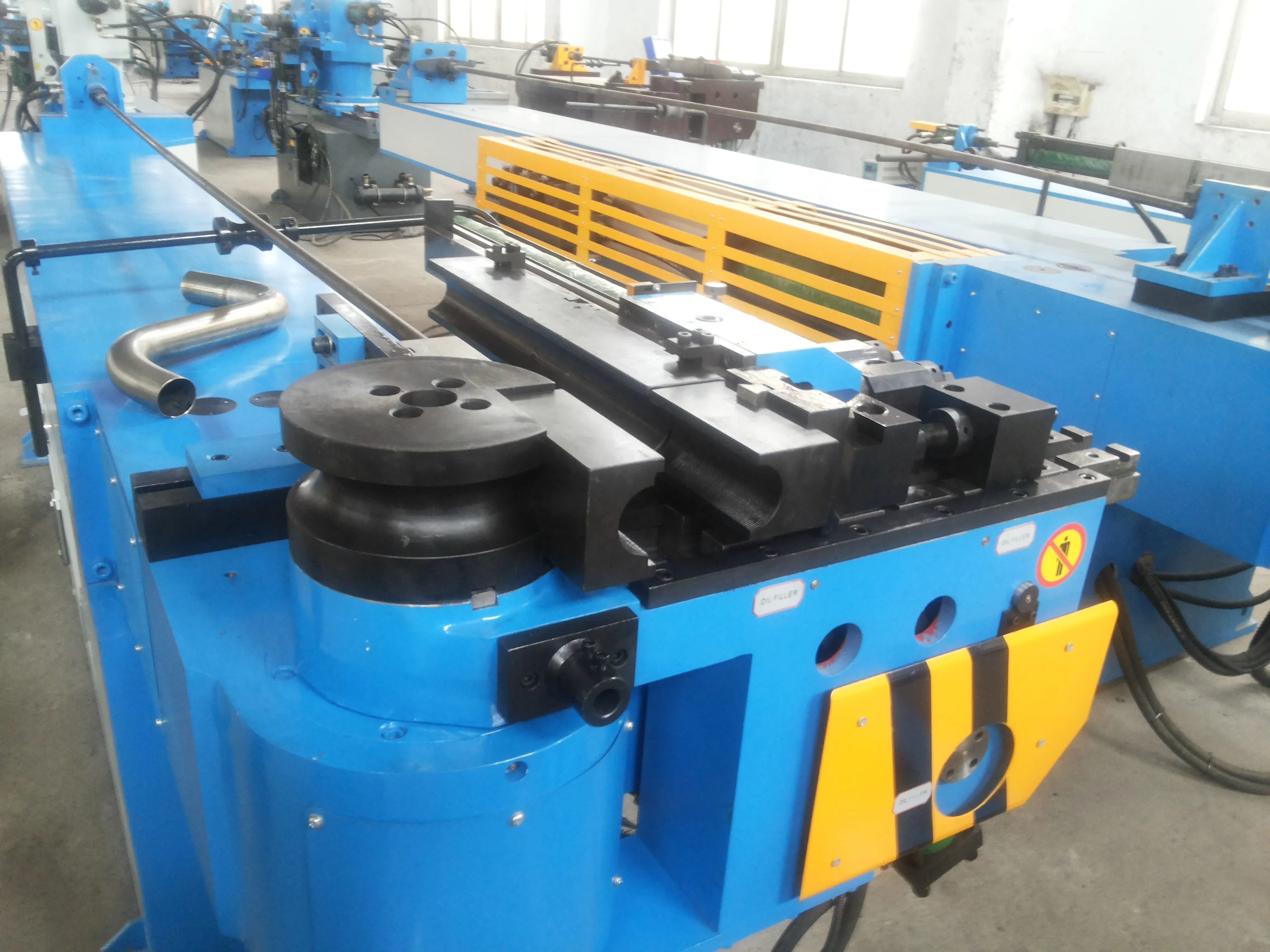 Hydraulic Mandrel bicycle curved tubes cnc gym machine pipe bending machine