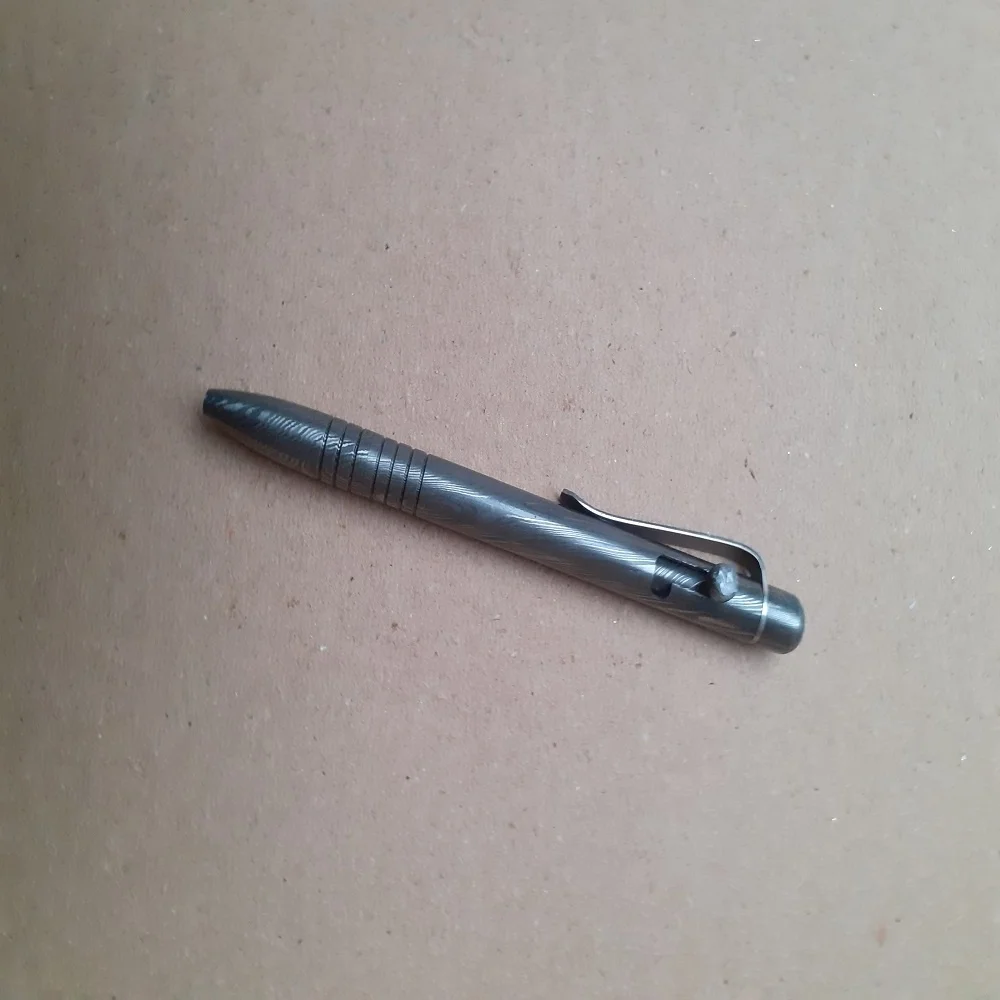 CUSTOM HANDMADE DAMASCUS STEEL WRITING BALL PEN