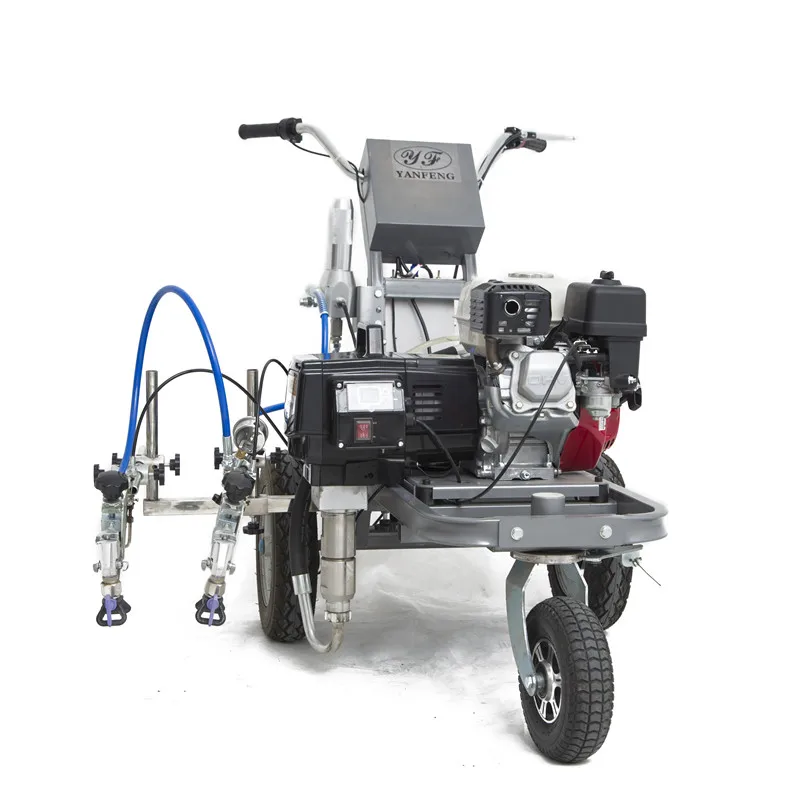 Машина для маркировки дорог с ручным нажимом