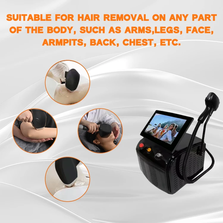 New Product Ideas 2024 755 808 1064nm Triple Wavelength Diode Laser Hair Removal Machine