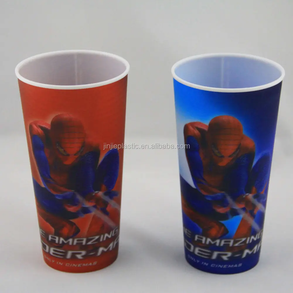 Wholesale Food Safe Custom Logo 3D Lenticular 44Oz Plastic Cup