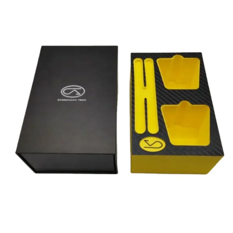 High Quality Luxury Packaging Boxes with Magnets Customized High-Class Carton for Luxury Products Stamping Printing Handling