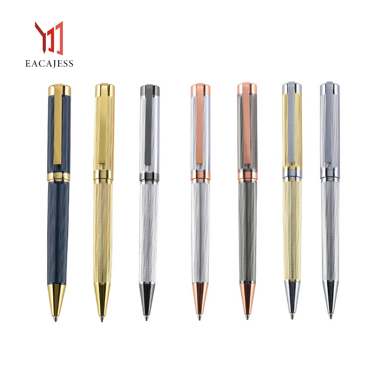 
Eacajess High Quality Luxury Writing Pens Metal Ink With Logo 
