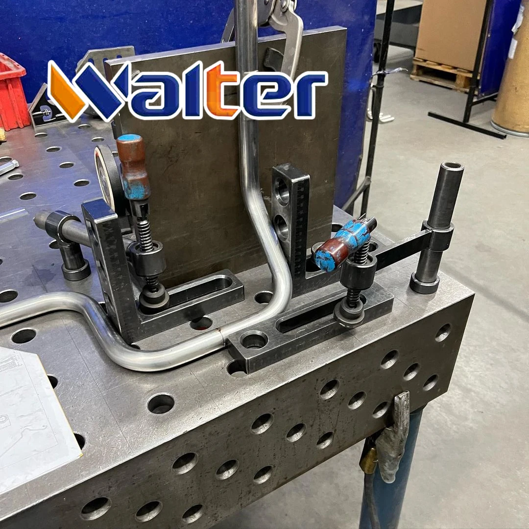 Professional Welding Manufactured Supply Multifunctional Welding Desk 3d Tab And Slot Welding Table on Wheels