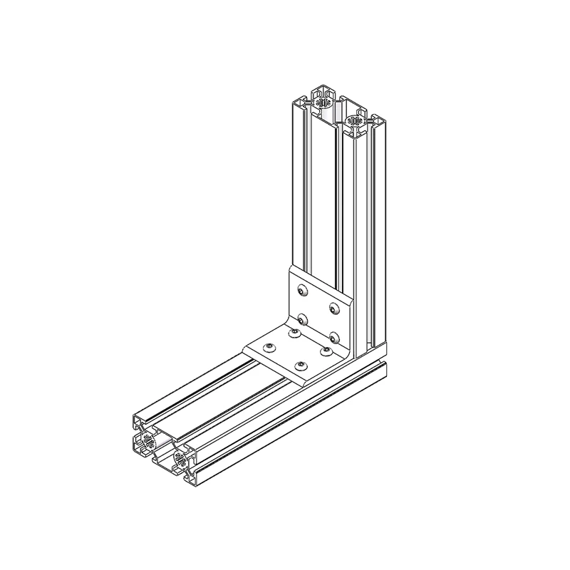 OB50100B t slot aluminum profile pvc window profile aluminium profile for led strips 50100 china factory