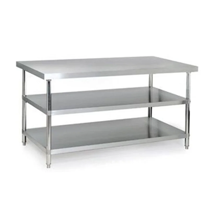 1000X700MM Custom Mame Commercial Stainless Steel Work Tables for Restaurant Bakery Kitchens